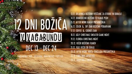 Fotografija: 12 dni bozˇicˇa v Vagabundu