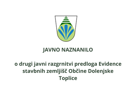 Fotografija: javno naznanilo