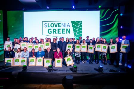 Podelitev znakov Slovenia Green Destination
